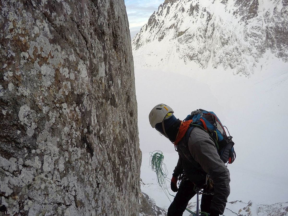 Wspinanie klasyczne Tatry, Sprężyna, zima, Kocioł